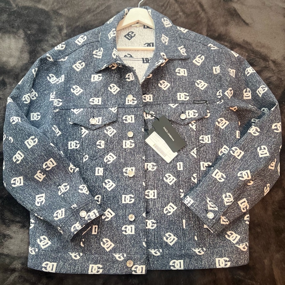 Dolce Gabbana Denim Jacket Men 52